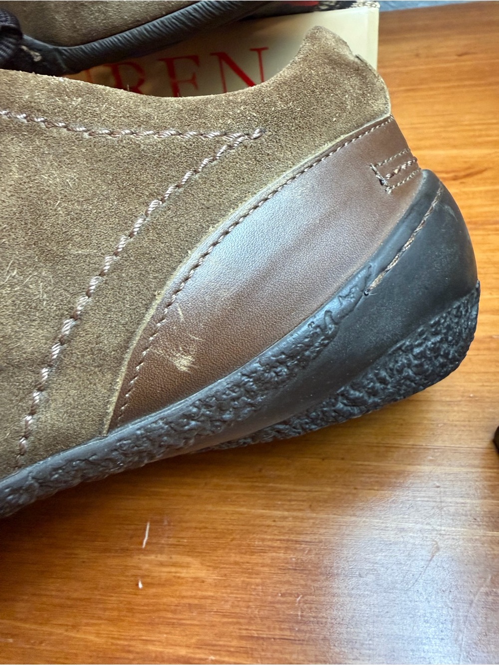 Coach Men's Signature Canvas & Suede Sneakers in Brown - Picture 3 of 7